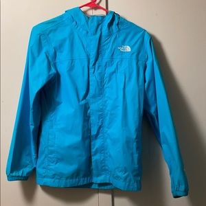 North face rain jacket (Girls Size L 14/16)